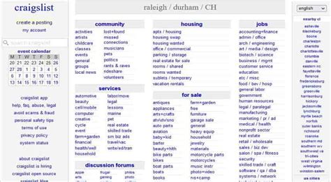 raleigh craigslist|raleigh craigslist org.